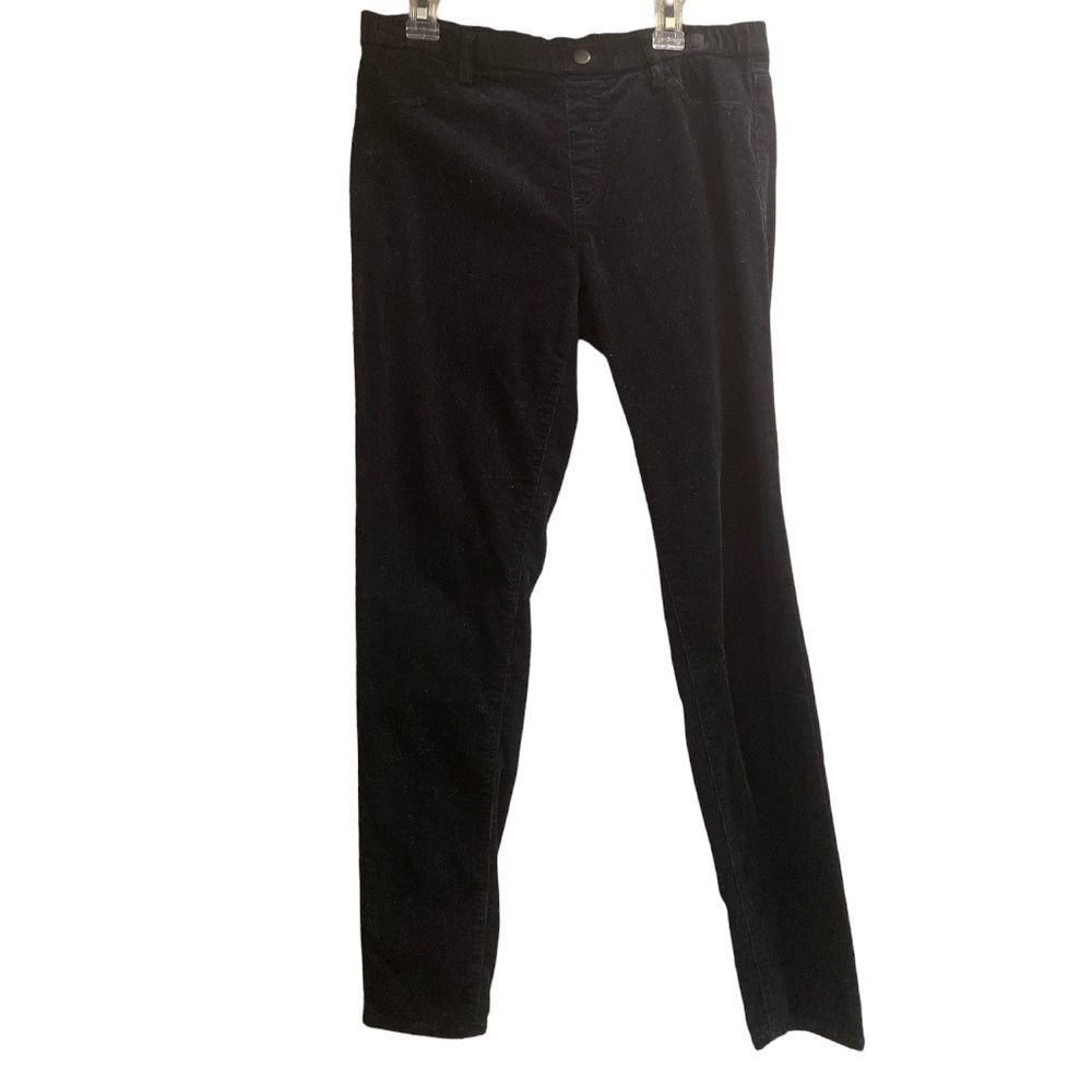 Uniqlo Navy Corduroy Straight Leg Pants
